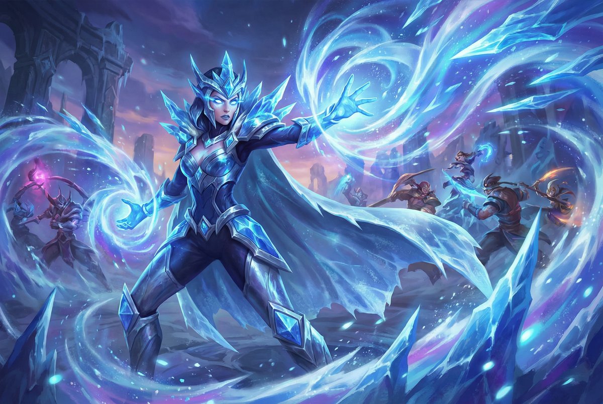 无限臀山冰霜法师技能解析视频